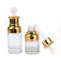 Customized clear 20ml 30ml 50ml essential oil e liquid glass dropper bottle